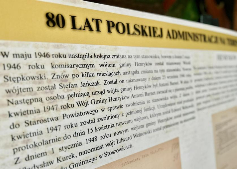 80 lat polskiej administracji w Gminie Ziębice – historia i pamięć w Muzeum Domu Śląskiego