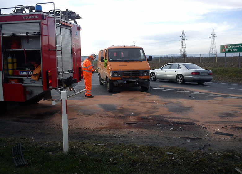 Znów wypadek na K8