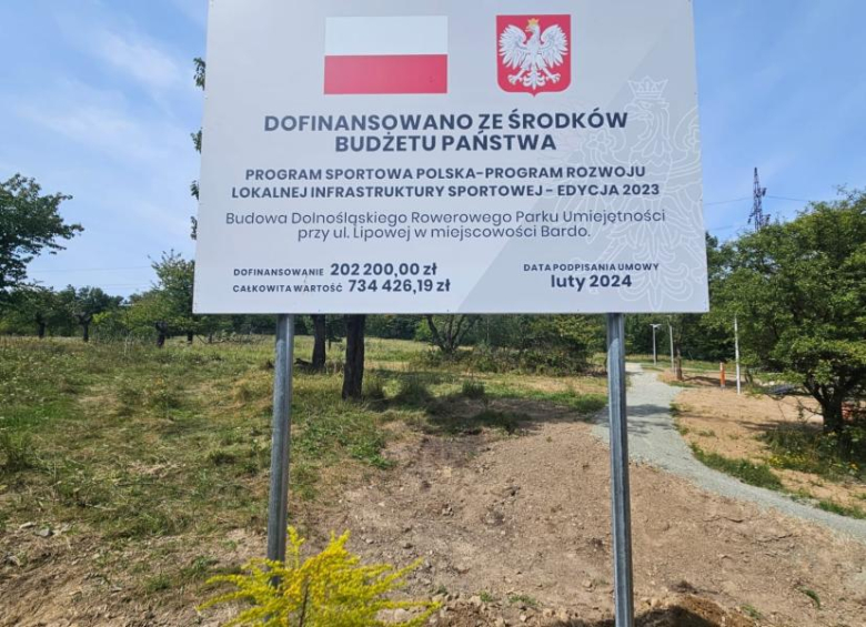 Bardzki Rowerowy Park Umiejętności już otwarty