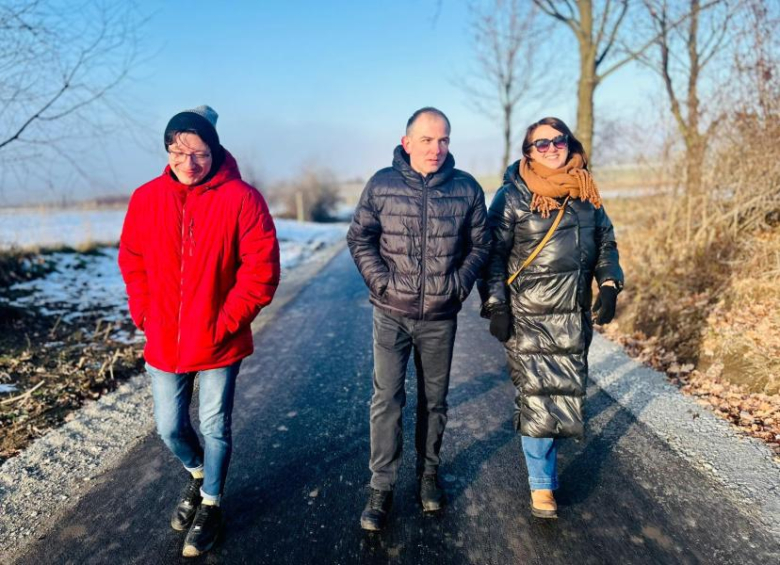 Odcinek Cyklostrady Dolnośląskiej przebiegający przez gminę Ziębice oddany do użytku