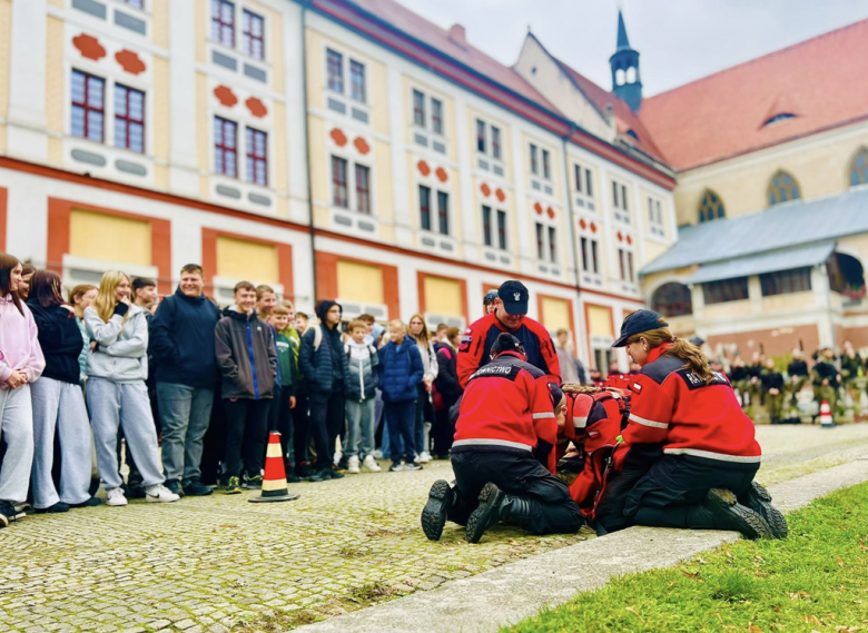 W wydarzeniu wzięli udział uczniowie ze szkół z terenu gminy Ziębice

