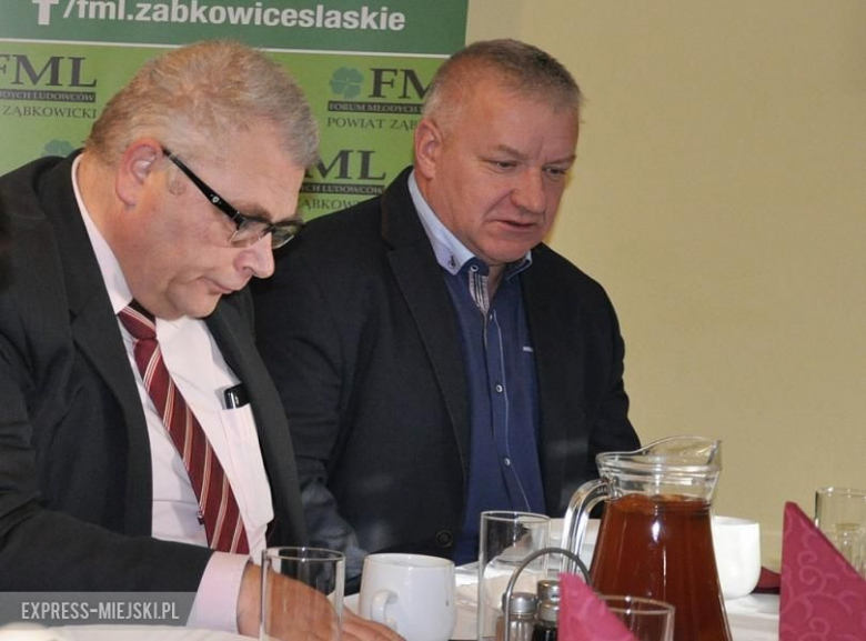  Śniadanie opłatkowe PSL z lokalnymi mediami