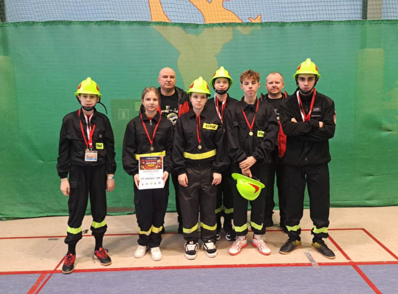 Pierwsze Halowe Zawody Młodzieżowych Drużyn Pożarniczych