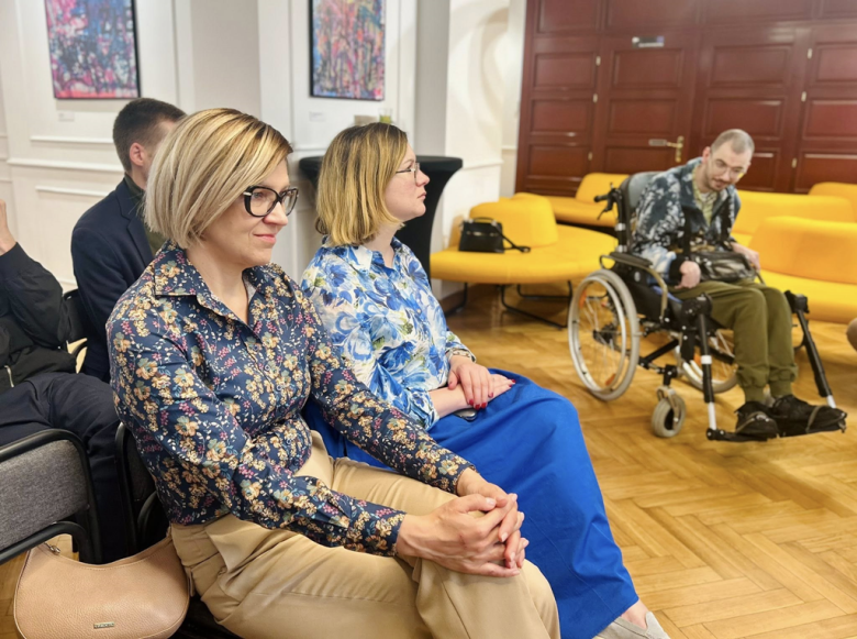 Debata poświęcona tematyce niepełnosprawności