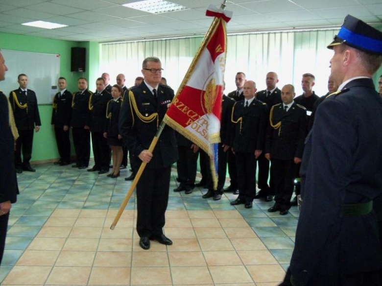 Marian Płachytka oficjalnie komendantem Państwowej Straży Pożarnej w Ząbkowicach Śląskich