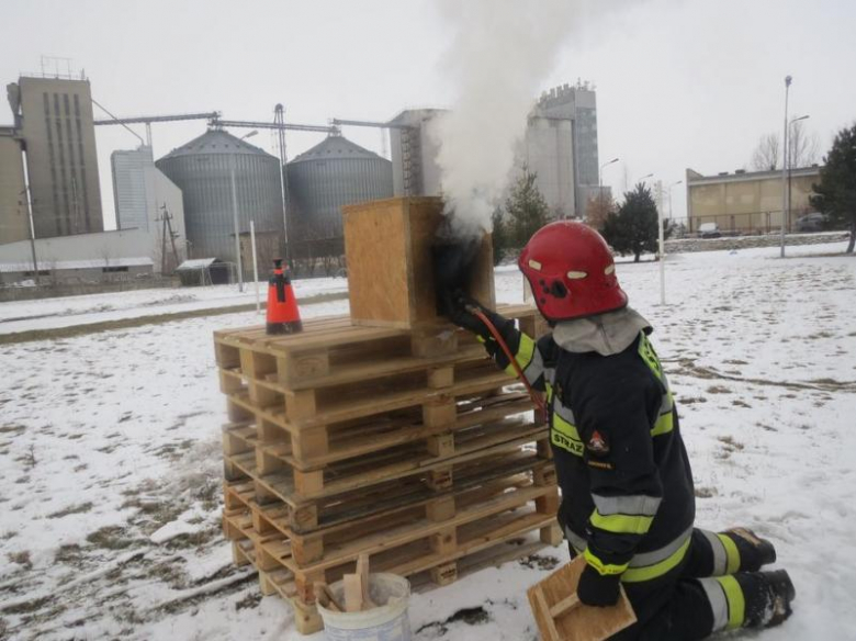 Szkolenie ząbkowickich strażaków