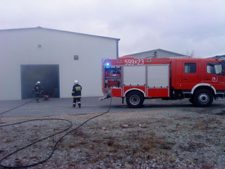 Pożar w Kamieńcu Ząbkowickim. 