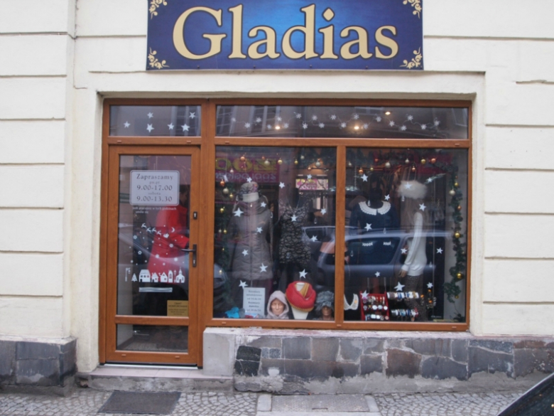 Sklep "GLADIAS", ul. Rynek 41