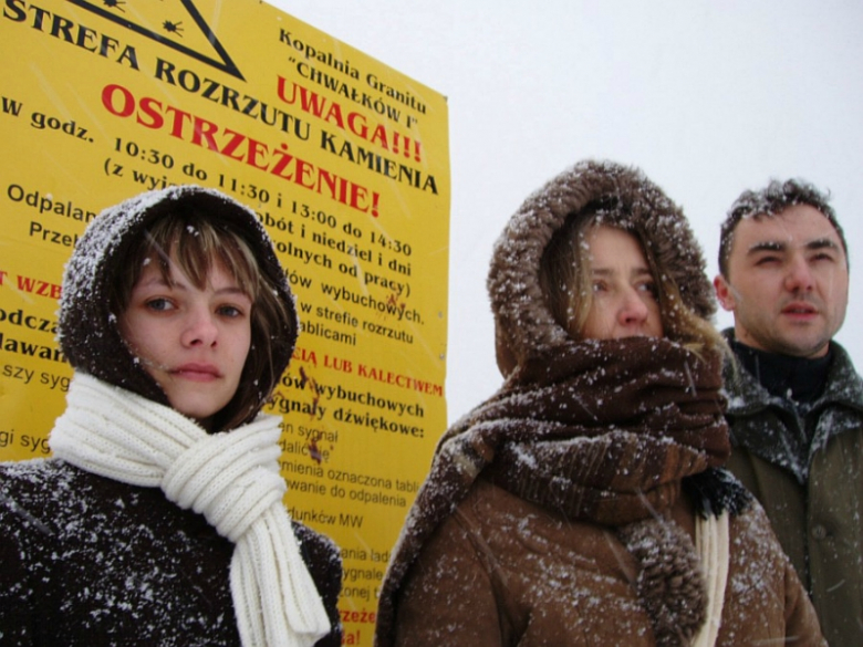 Protest w Chwałkowie w 2007 