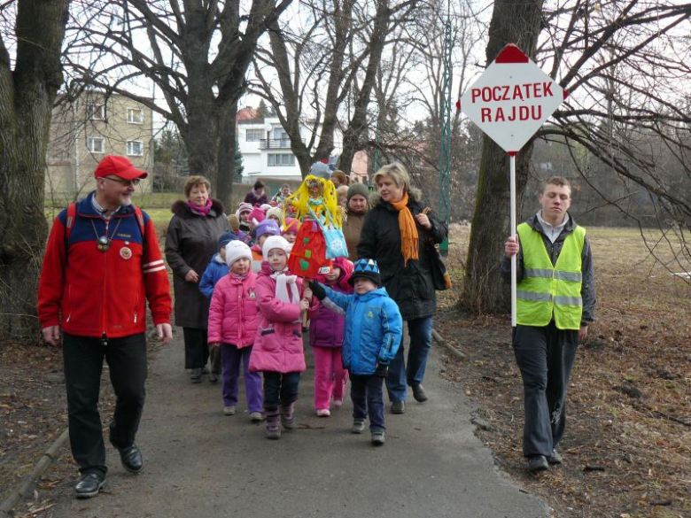 Rajd wiosenny przedszkolaków 