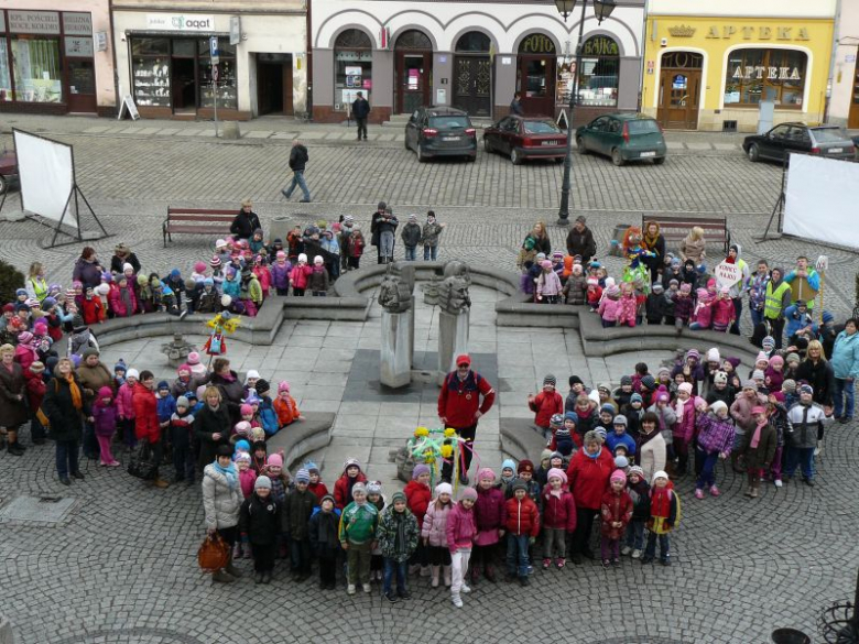 Rajd wiosenny przedszkolaków 