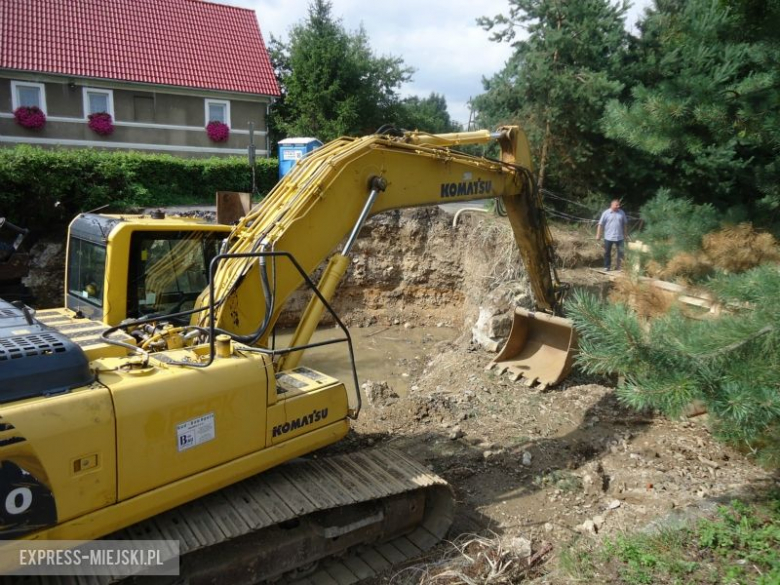 W związku z remontem mostu droga powiatowa jest w tym miejscu zamknięta