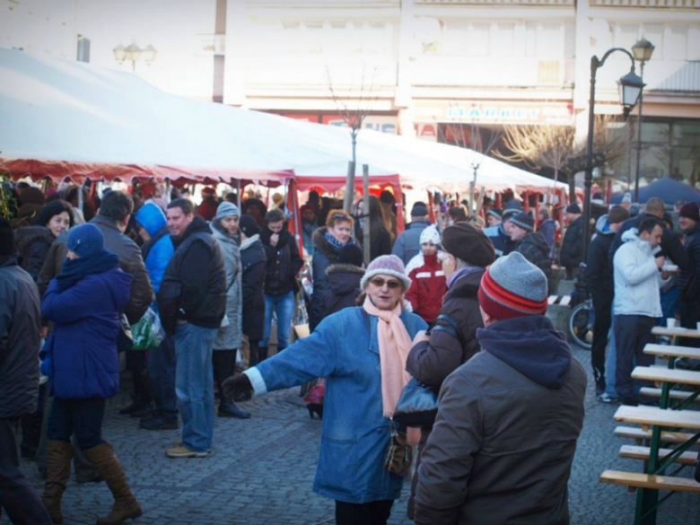 Jarmark w ząbkowickim centrum