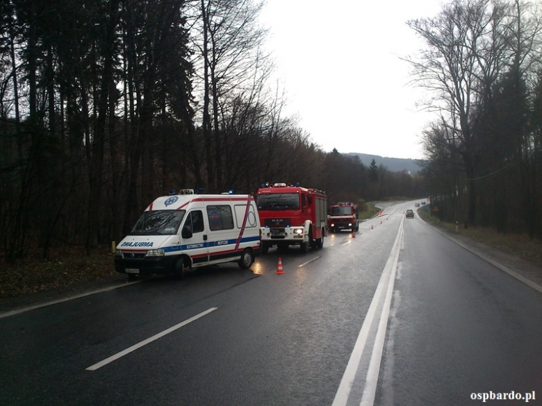 Auto koziołkowało i zatrzymało się na przydrożnej skarpie