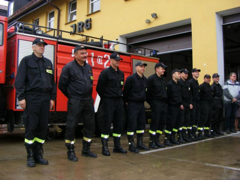 Uroczysta zmiana służby