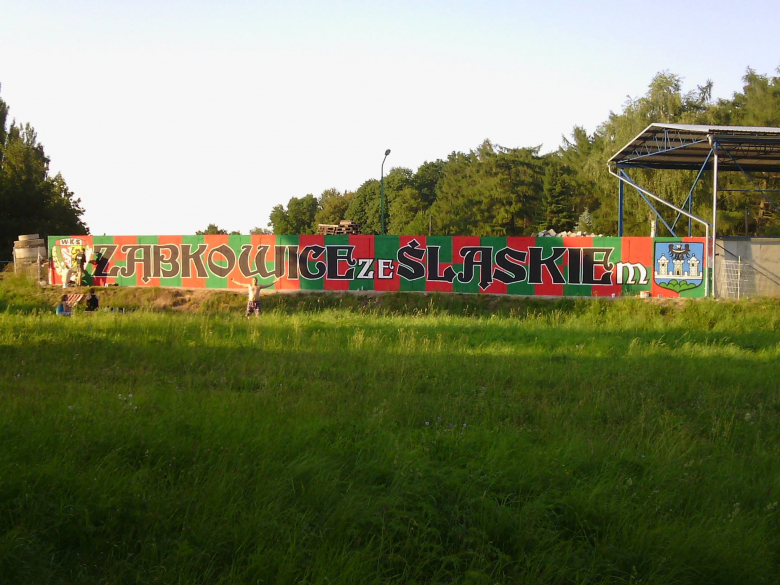 Grafitti wykonane przez Ultravaganza w Ząbkowicach Śląskich