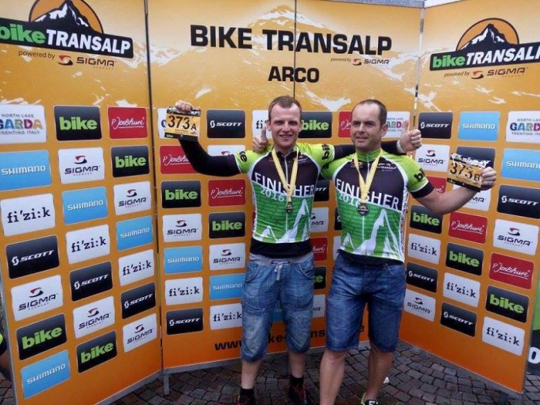 Ferenc i Skoczeń na Transalp 2016