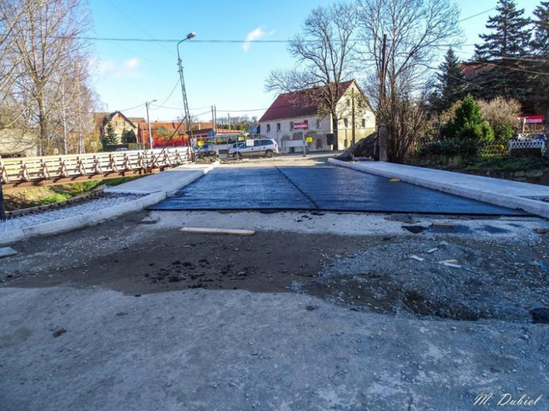 Przebudowa mostu w Ziębicach dobiega końca. Prace mają zakończyć się końcem stycznia