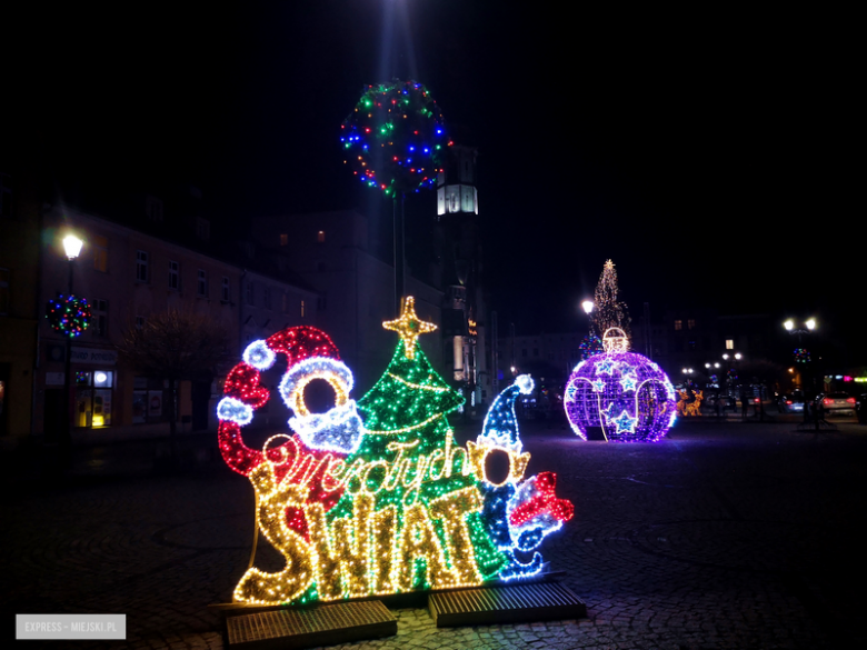 Świąteczne dekoracje w Ząbkowicach Ślaskich