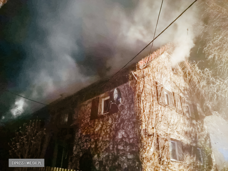 Nocny pożar na terenie agroturystyki w Baldwinowicach