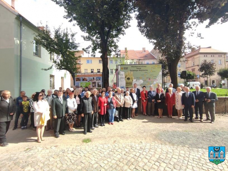 Otwarcie stacji Międzynarodowego Szlaku Świętego Wojciecha w Ząbkowicach Śląskich