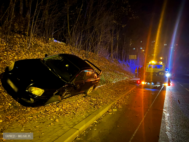 Zderzenie Subaru i Audi na krajowej ósemce 