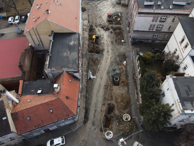 Postępują prace przy inwestycjach na terenie Ząbkowic Śląskich