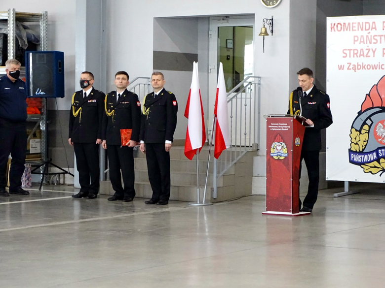 Pożegnanie Komendanta Powiatowego st.kpt. mgr. inż. Bartłomieja Zarzyckiego, odchodzącego na emeryturę