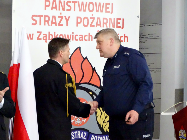 Pożegnanie Komendanta Powiatowego st.kpt. mgr. inż. Bartłomieja Zarzyckiego, odchodzącego na emeryturę