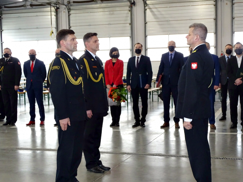 Pożegnanie Komendanta Powiatowego st.kpt. mgr. inż. Bartłomieja Zarzyckiego, odchodzącego na emeryturę