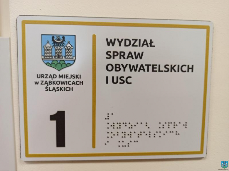 Urząd Miejski w Ząbkowicach Śląskich przyjazny dla osób ze szczególnymi potrzebami