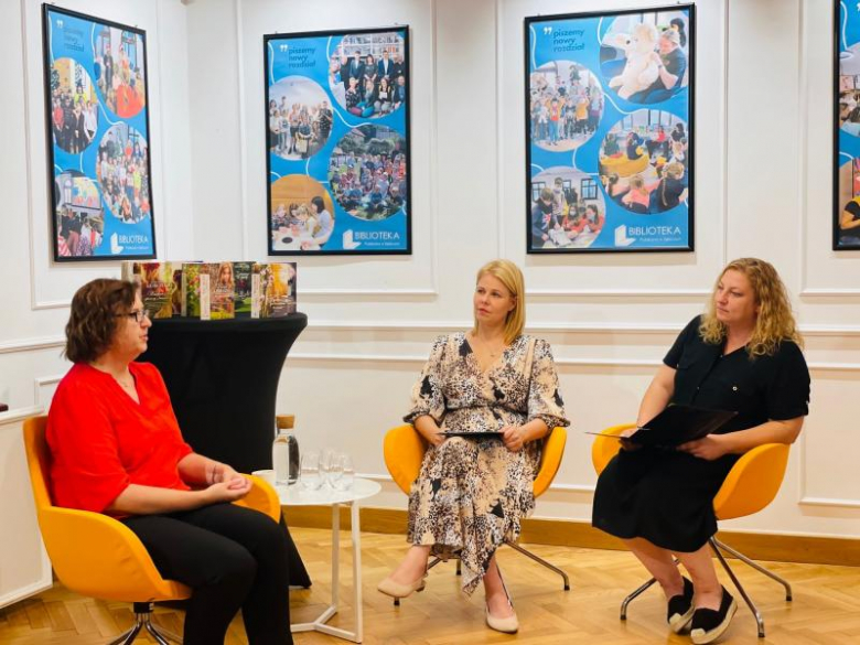 Spotkanie z Agnieszką Krawczyk w Ziębickim Centrum Kultury