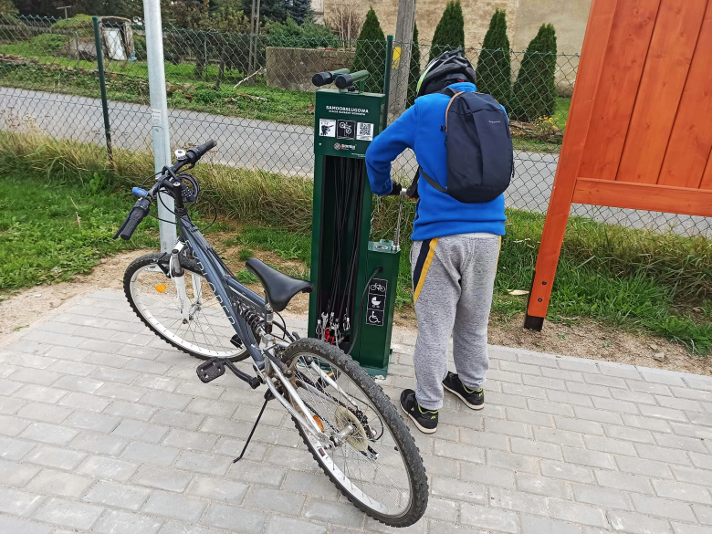 Nowe miejsca rekreacji dla turystyki rowerowej na terenie gminy Ząbkowice Śląskie