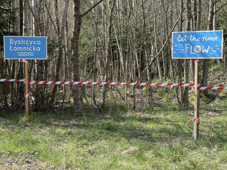 Protest mieszkańców Młotów