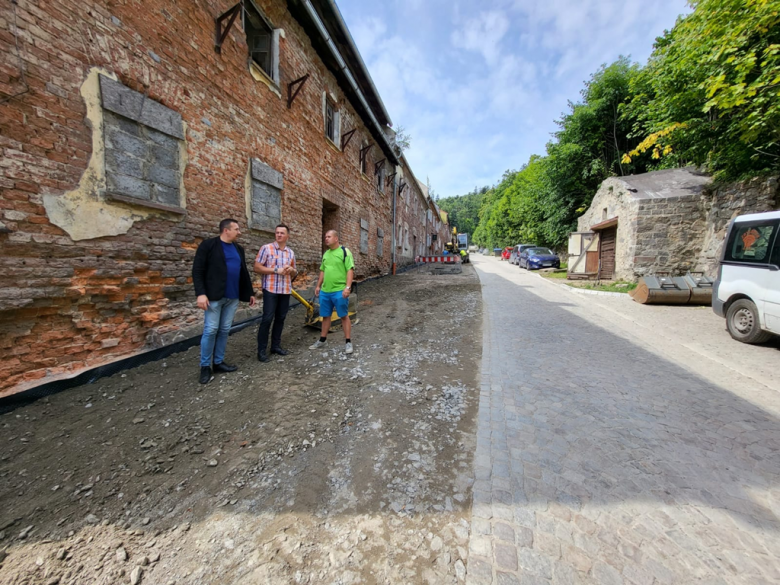 Przebudowa drogi w Srebrnej Górze