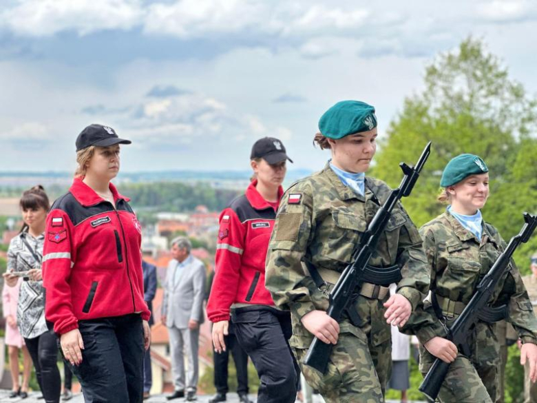 233. rocznica uchwalenia Konstytucji 3 Maja. Obchody w Ziębicach [foto]