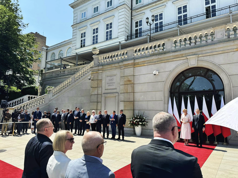 Ziębicki radny z wizytą u Prezydenta RP z okazji Dnia Samorządu Terytorialnego