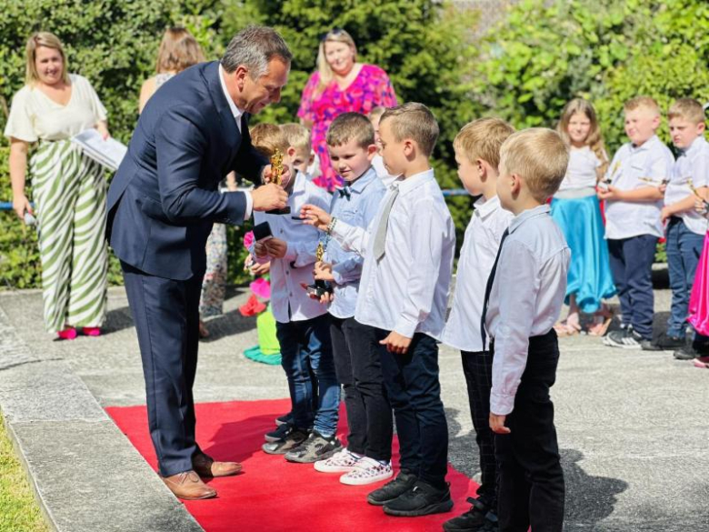 Pożegnanie przedszkolaków z Przedszkola na Orlej Polanie w Ziębicach