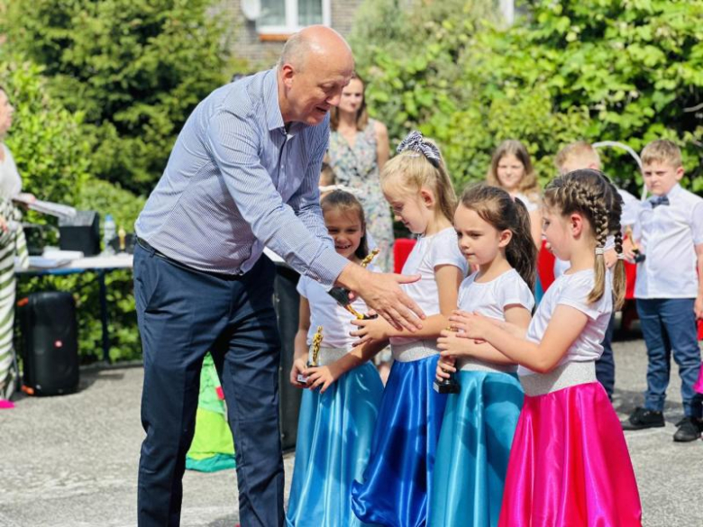 Pożegnanie przedszkolaków z Przedszkola na Orlej Polanie w Ziębicach