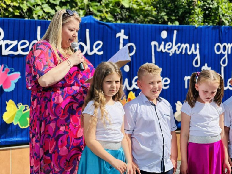 Pożegnanie przedszkolaków z Przedszkola na Orlej Polanie w Ziębicach