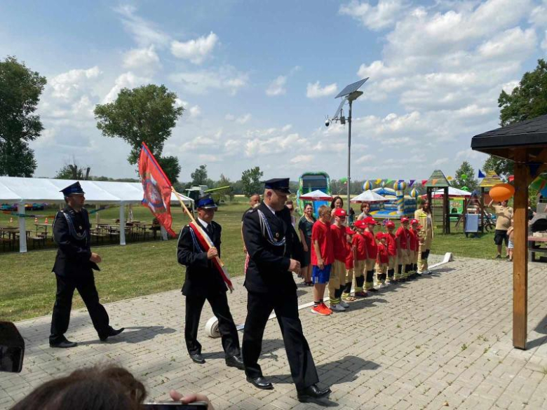 Piknik rodzinny połączony ze ślubowaniem młodych druhów w Dzbanowie