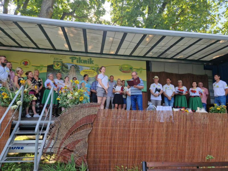 Delegacja z Przyłęku świętowała w...wielkopolskim Przyłęku