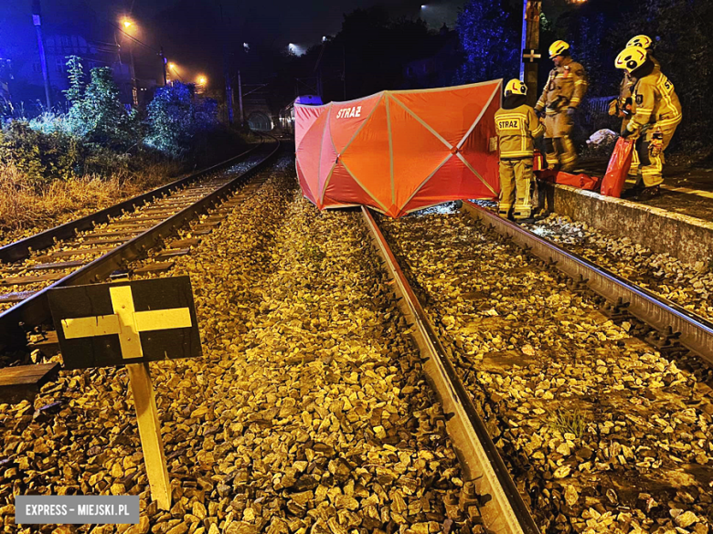 Tragedia na torach kolejowych w Bardzie. Zginął młody mężczyzna