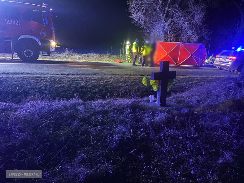 Śmiertelny wypadek między Ząbkowicami Sląskimi a Stolcem