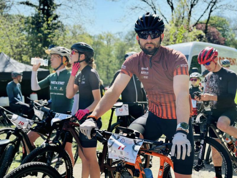 Rowerowe zmagania w Henrykowie 