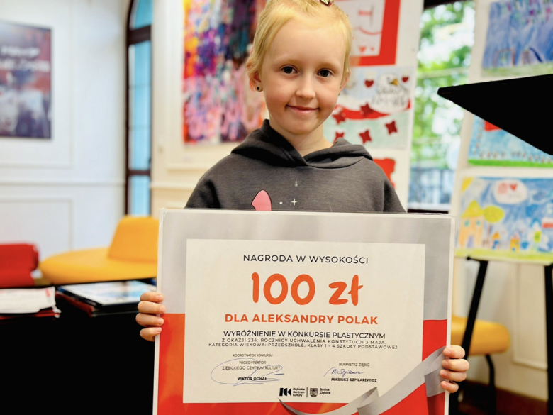 Konkurs plastyczny z okazji rocznicy uchwalenia Konstytucji 3 Maja rozstrzygnięty