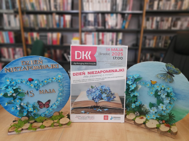 Dzień Niezapominajki w Dyskusyjnym Klubie Książki
