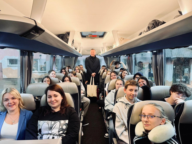 Uczniowie z Kamieńca Ząbkowickiego z wizytą w Brukseli