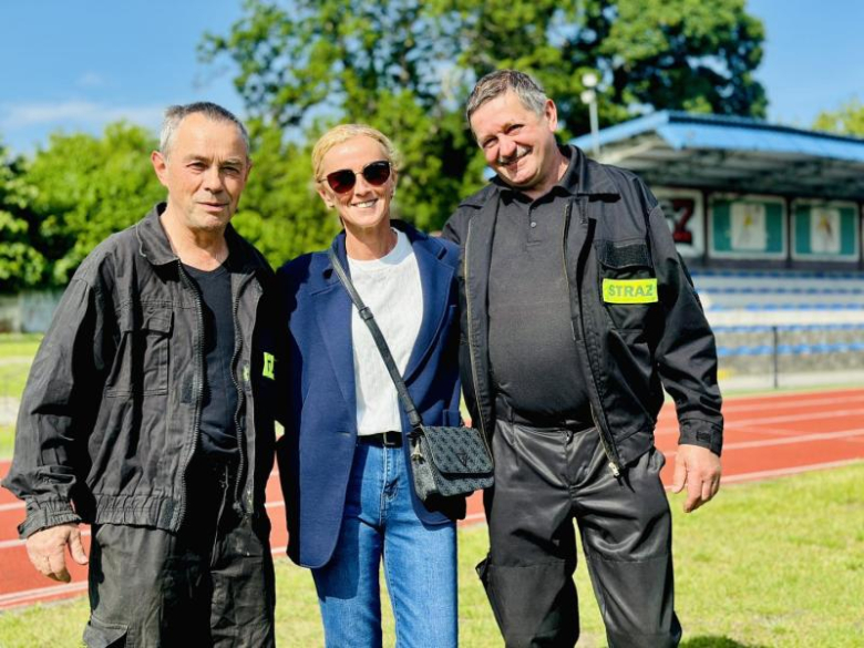 Zawody sportowo-pożarnicze w Ziębicach: OSP Ciepłowody tuż przed Głęboką