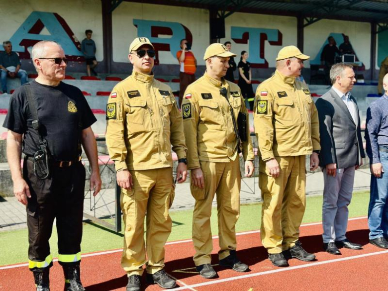 Zawody sportowo-pożarnicze w Ziębicach: OSP Ciepłowody tuż przed Głęboką